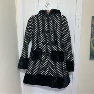 Hell Bunny Polka Dot Coat
